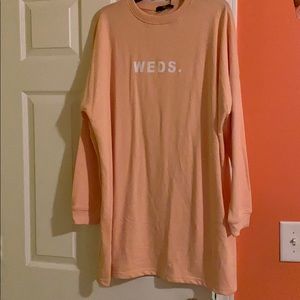 Oversized T-Shirt Dress